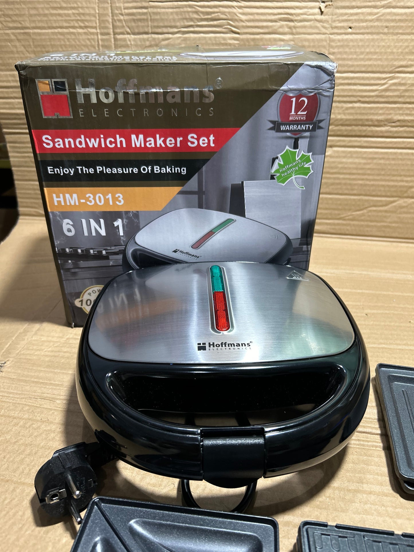 Hoffmann Original 6 in 1 Sandwich Maker