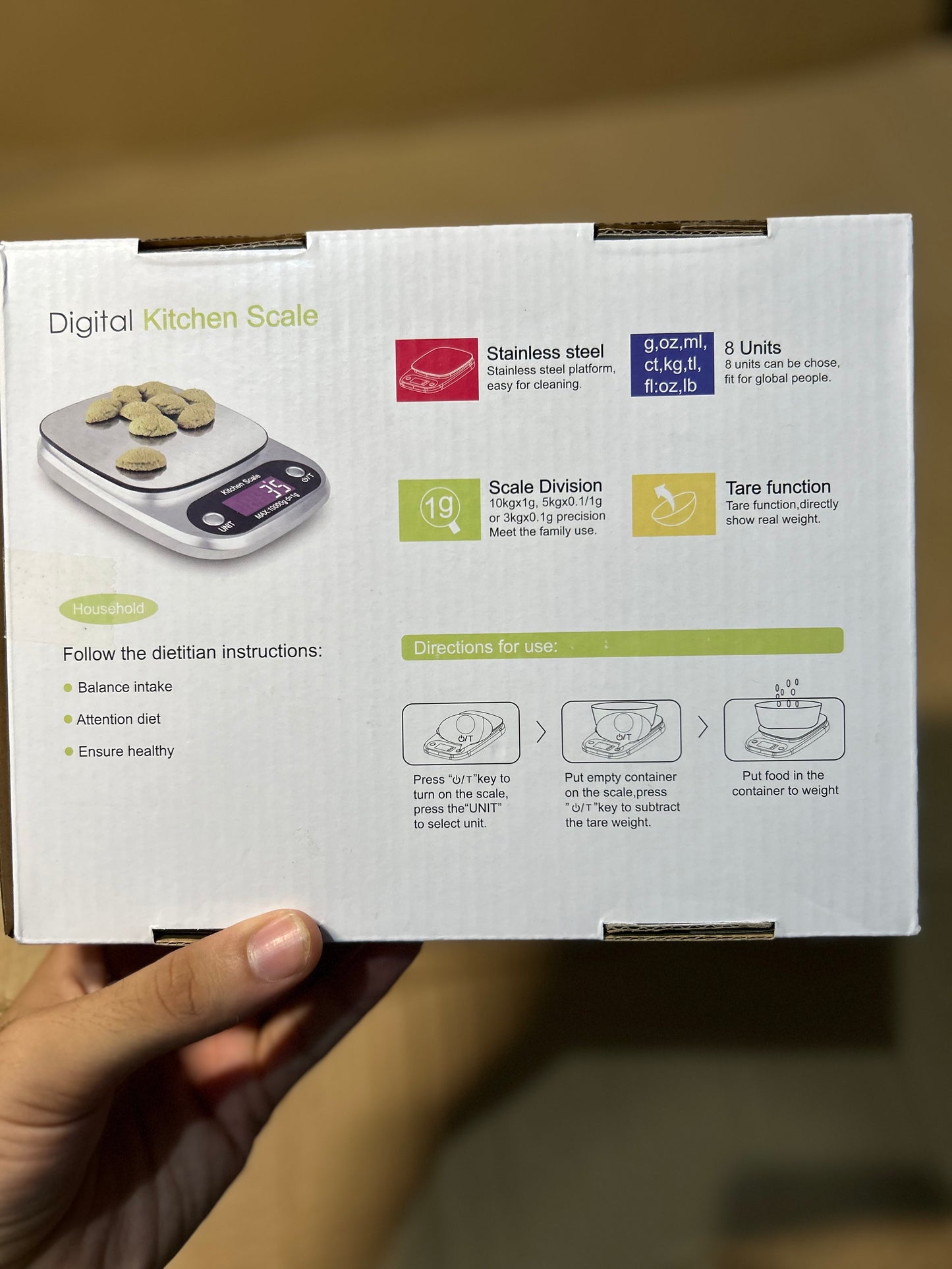 NEW KITCHEN DIGITAL SCALE